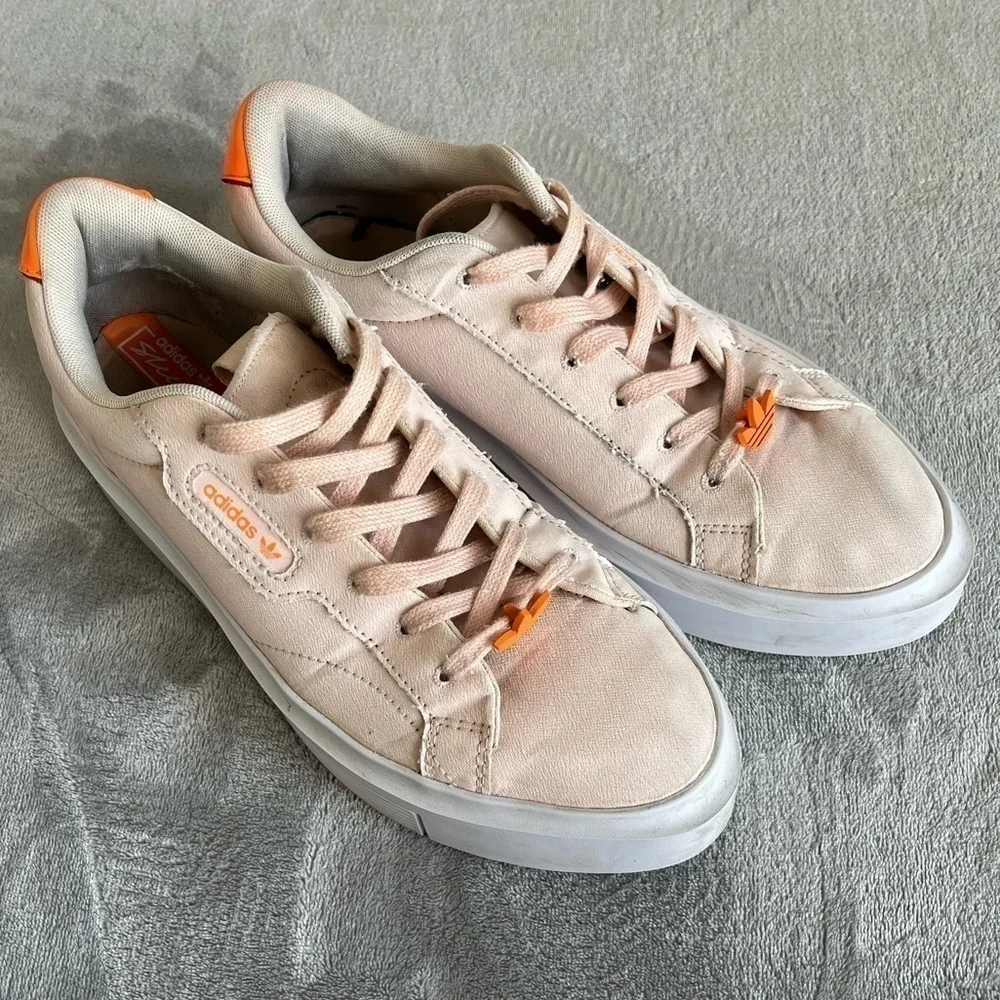 Adidas Women's Platform Sneakers Lace Up Super Size 7.5